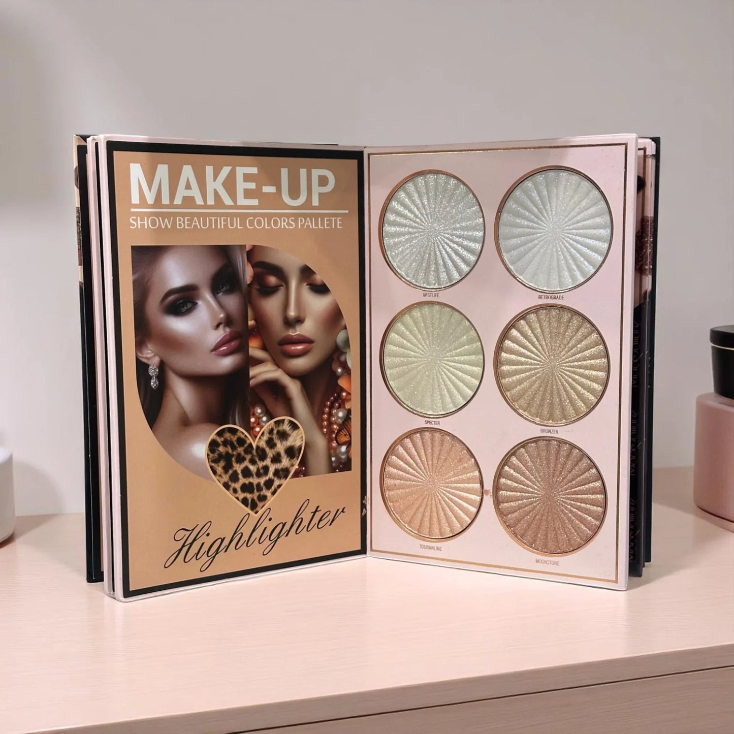 MOCALLURE 6 PAGES ALL IN ONE MAKE-UP BOOK PALETTE