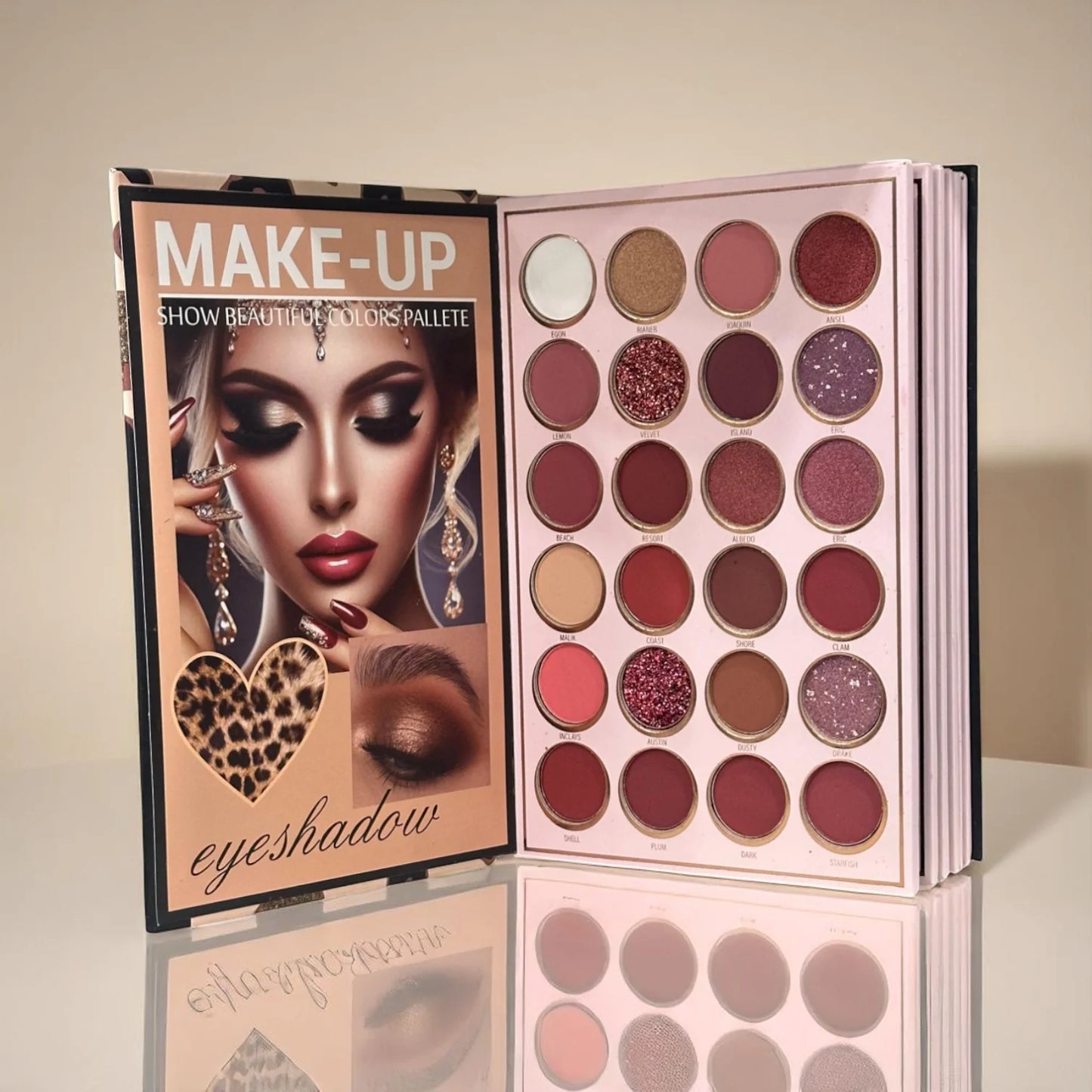MOCALLURE 6 PAGES ALL IN ONE MAKE-UP BOOK PALETTE