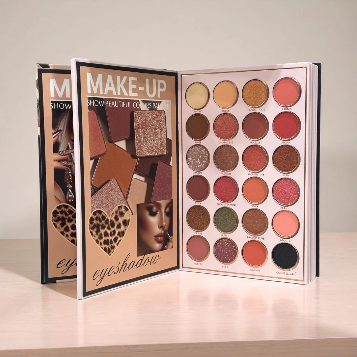 MOCALLURE 6 PAGES ALL IN ONE MAKE-UP BOOK PALETTE