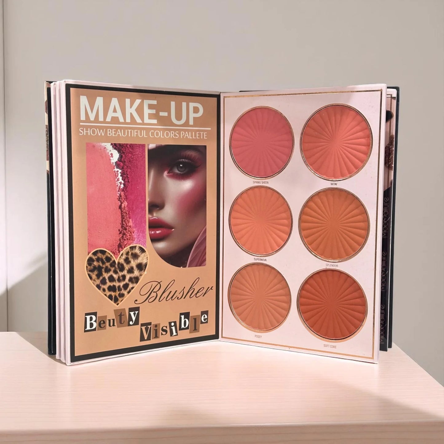 MOCALLURE 6 PAGES ALL IN ONE MAKE-UP BOOK PALETTE