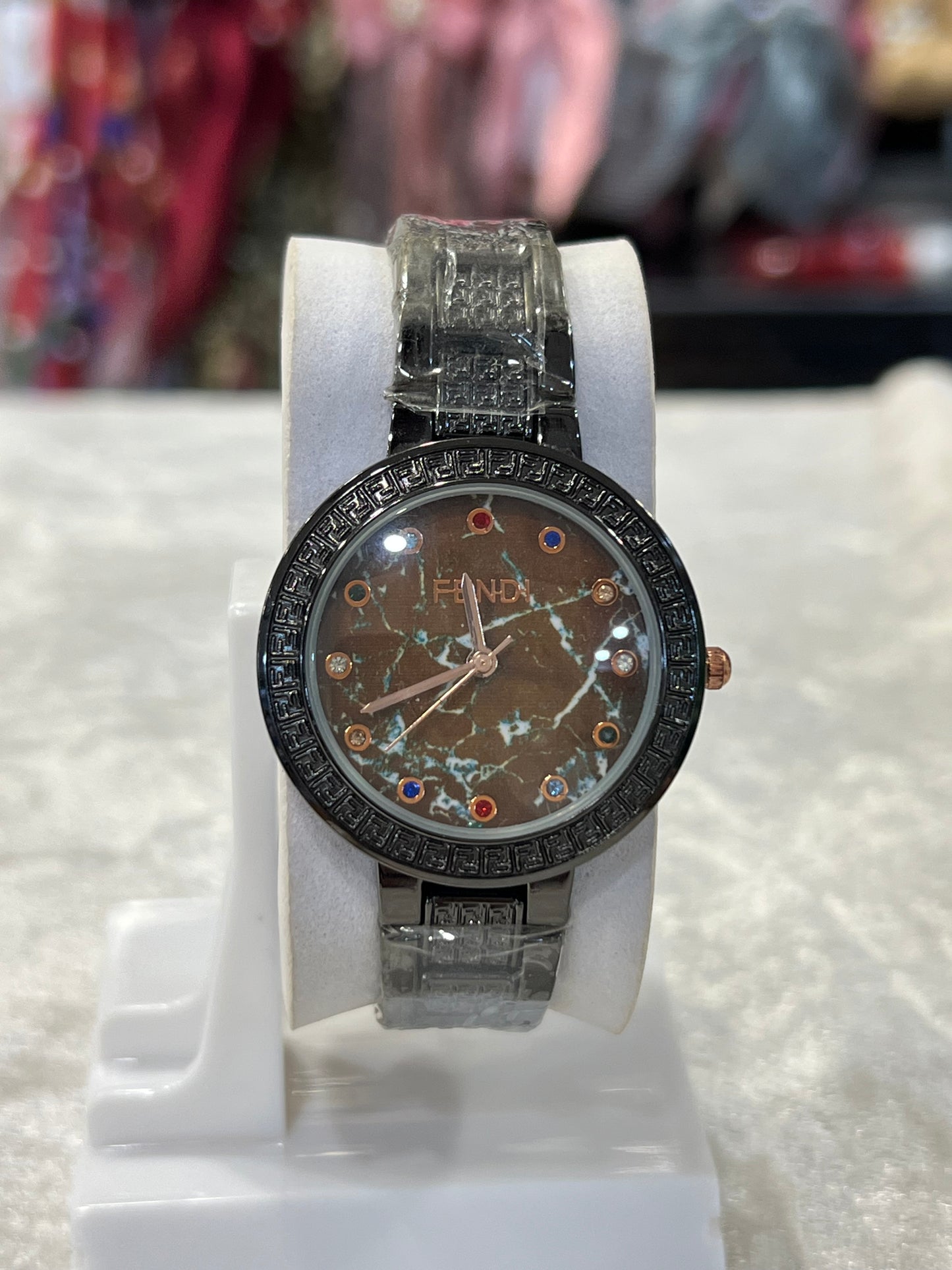 Fendi Women's Watches - Gold and Black Accents
